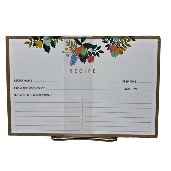Neatz Recipe Cards 4" X 6"  New Package of 50 Made USA Cooking Home Chef Baking - Picture 1 of 13